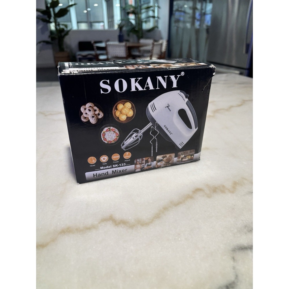 Brand New Sokany SK-133 7-Speed Hand Mixer Kitchen Tool